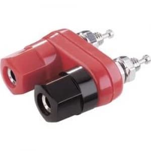 Image of Pole terminal Black Red 10 A SCI R1 19B 2P RedBlackBlack