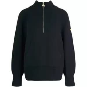 Image of Barbour International Holmes Knitted Jumper - Black