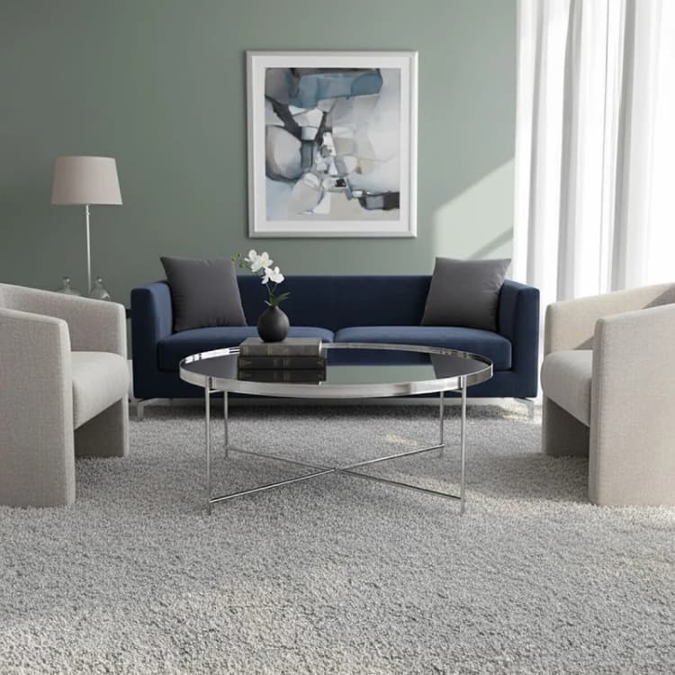 Image of Premier Housewares Allure Mirror Coffee Table Silver