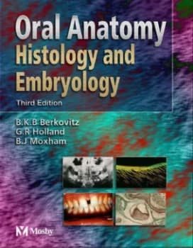 Image of Oral Anatomy Embryology and Histology by Barry K. B Berkovitz Book