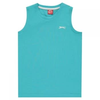 Image of Slazenger Sleeveless T-Shirt Junior Boys - Bright Blue