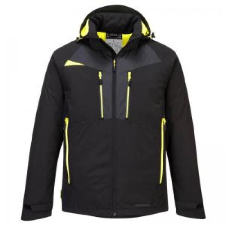 Image of Portwest DX4 Winter Jacket DX460BKRXXL Colour: Black