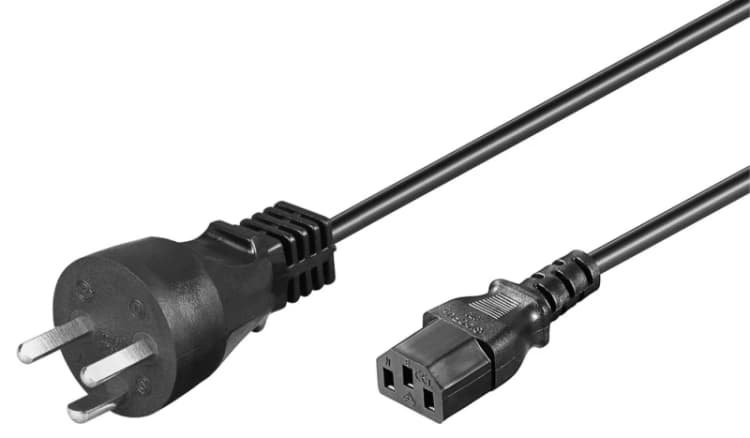 Image of Microconnect PE120450 power cable Black 5m C13 coupler