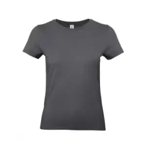 Image of B&C Womens/Ladies #E190 Tee (XS) (Dark Grey)