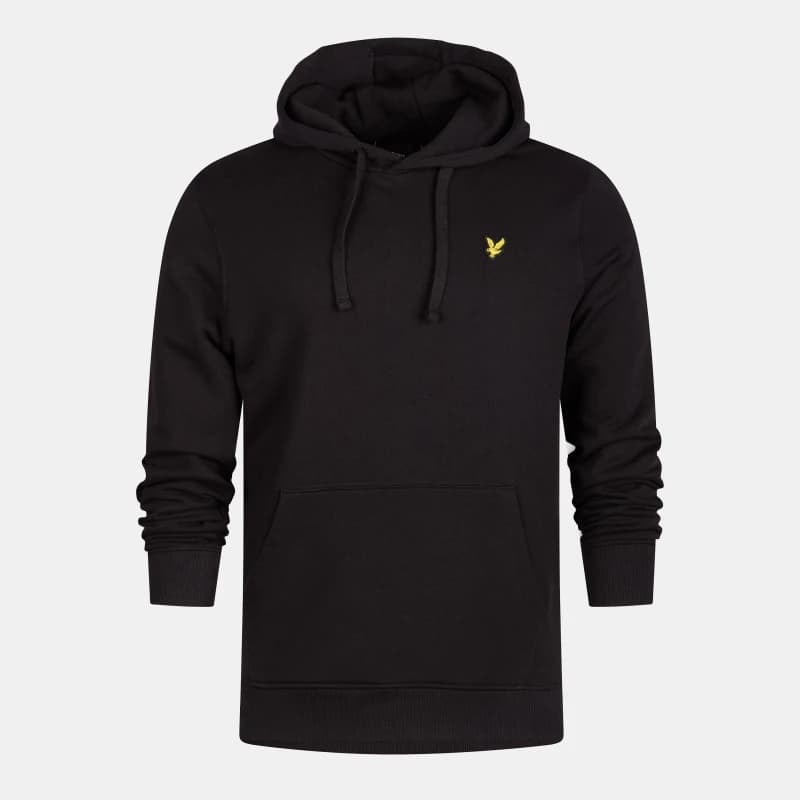 Image of Lyle and Scott Logo Hoodie - Black L