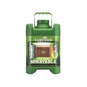 Image of Cuprinol Spray Fence Treatment Forest Green 5 Litre