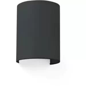 Image of Wall light Cotton Black 1 bulb 15cm