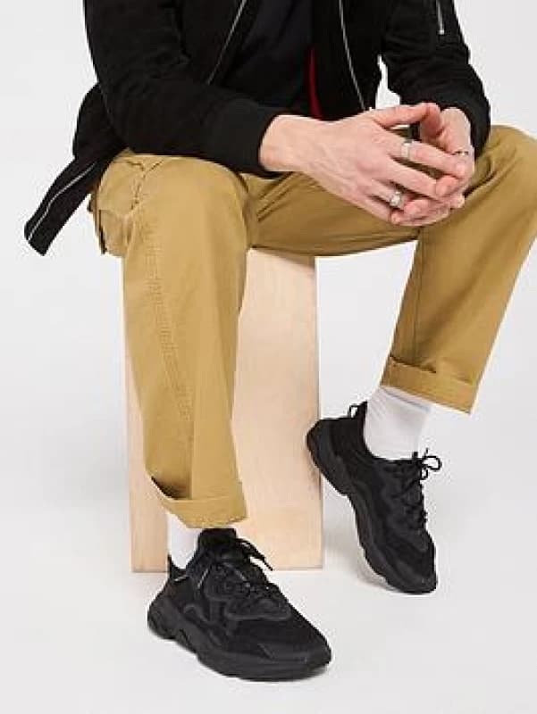 Image of adidas OZWEEGO womens Shoes (Trainers) in Black