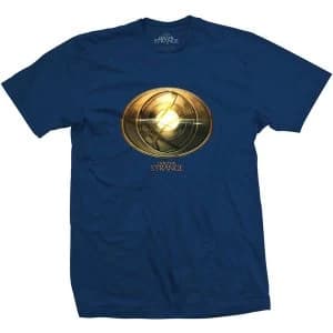 Image of Marvel Comics - Doctor Strange Amulet Unisex Large T-Shirt - Blue