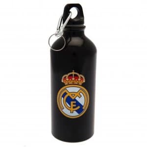 Image of Real Madrid FC Aluminium Drinks Bottle Black