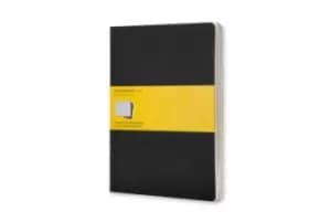 Image of Moleskine Square Cahier Black Journal Extra Large by Moleskine