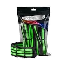 Image of CableMod Pro ModMesh 12VHPWR Cable Extension Kit (Black / Light Green)