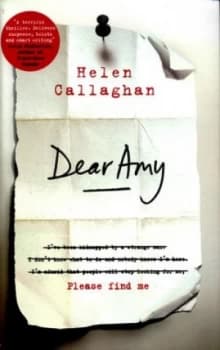 Image of Dear Amy by Helen Callaghan Hardback
