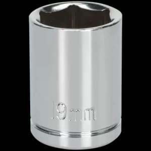 Image of Siegen 1/2" Drive Hexagon WallDrive Socket Metric 1/2" 19mm