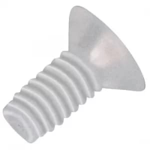 Image of Toolcraft Phillips Countersunk Screw DIN 966 Polyamide M2.5 x 10mm...