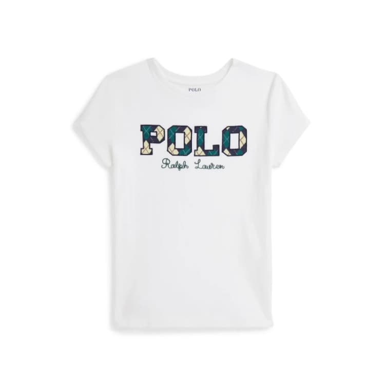 Image of Polo Ralph Lauren Kids Logo T-Shirt White female 7Y/S