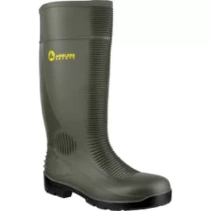 Image of Amblers Safety FS99 Safety Wellington Green Size 6.5