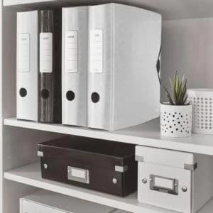 Image of Leitz 180° Active WOW Lever Arch File. A4. 75mm. White. -