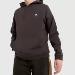 Image of Converse Go To Embroidered Star Hoodie In Brown