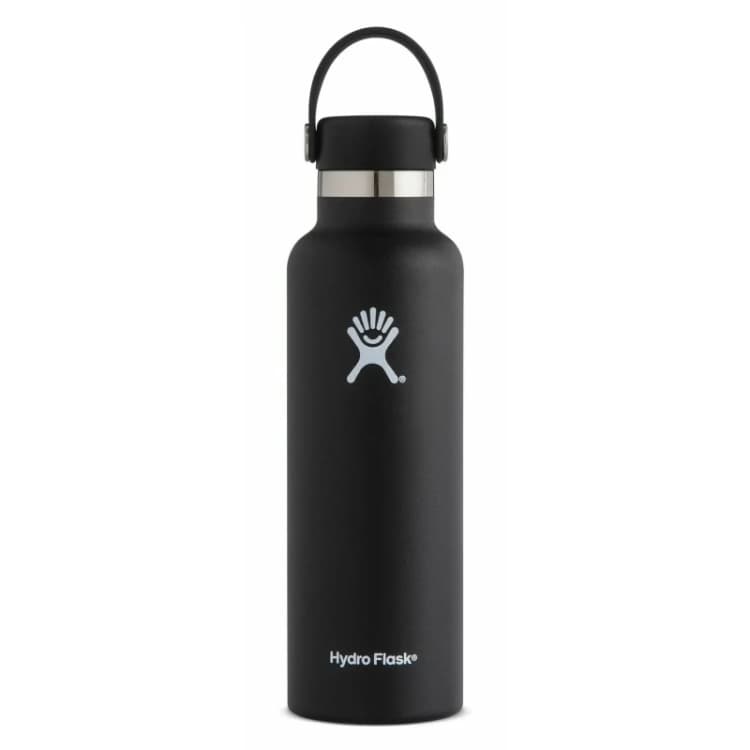Image of Standard bottle Hydro Flask mouth with stainless steel cap 21 oz Noir Unisex TU