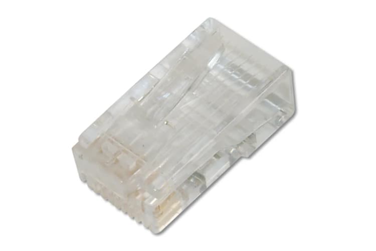 Image of Digitus CAT 6 modular plug for round cable. unshielded. 100 pcs.