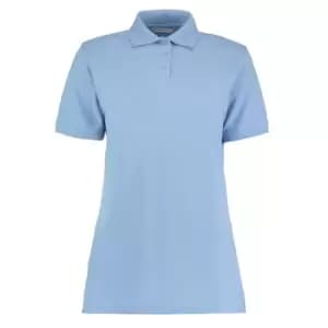 Image of Kustom Kit Ladies Klassic Superwash Short Sleeve Polo Shirt (20) (Light Blue)