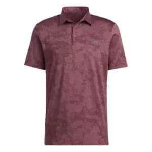 Image of adidas Jacquard Polo - Purple