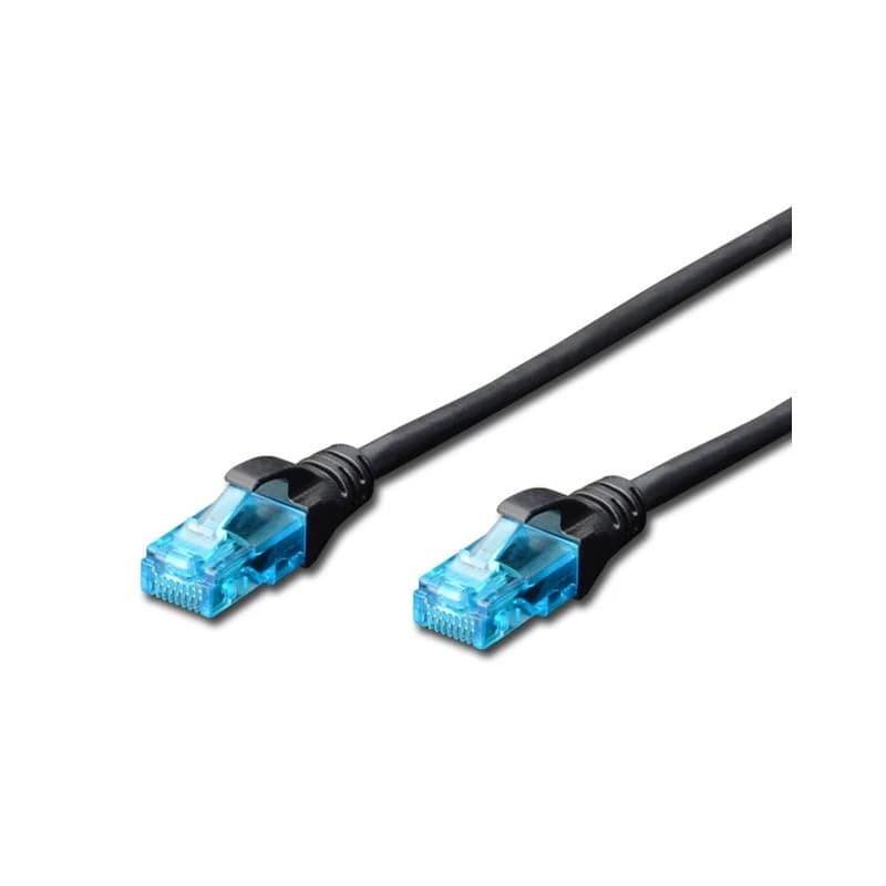 Image of FDL 0.5M CAT.5e UTP PATCH CABLE - BLACK