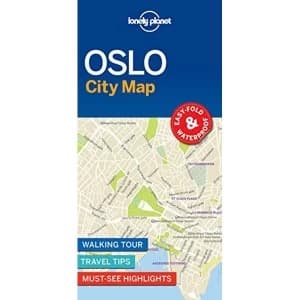 Image of Lonely Planet Oslo City Map Sheet map, folded 2018