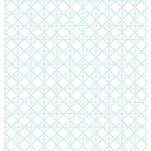 Image of Superfresco Easy Diane Blue Geometric Wallpaper - 10m
