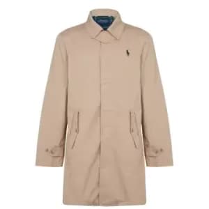 Image of Polo Ralph Lauren Polo Ralph Lauren Walking Trench Coat Mens - Brown