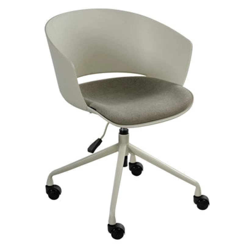 Image of Beliani Office Chair Gleeful Fabric Green