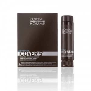 Image of LOreal Professionnel HOMME Cover 5 Hair Colour Gel 3 Darkest Brown