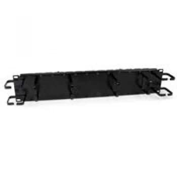 Image of 2U Double-Sided Horizontal / Vertical Cable Management Panel with Fing