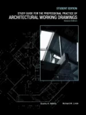 Image of study guide to accompany the professional practice of architectural working