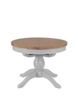 Image of K-Interiors Harrow Round Ext. Dining Table & 4 Chairs