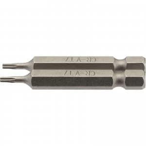 Image of Draper Torx Screwdriver Bits T7 50mm Pack of 2