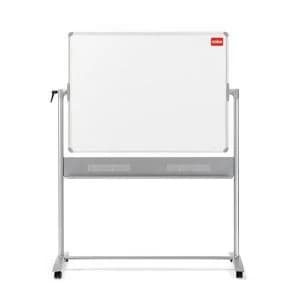Image of Nobo 1905240 Basic Melamine Mobile Whiteboard 1500 x 1200mm