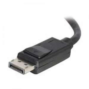 Image of C2G 7m DisplayPort Cable with Latches M/M - Black