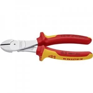 Image of Knipex 74 06 180 VDE Kraft side cutter non-flush type 180 mm
