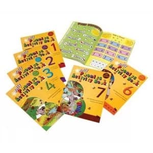 Image of Jolly Phonics Activity Books 1-7: in Precursive Letters (BE) by Sue Lloyd, Sara Wernham (Paperback, 2010)