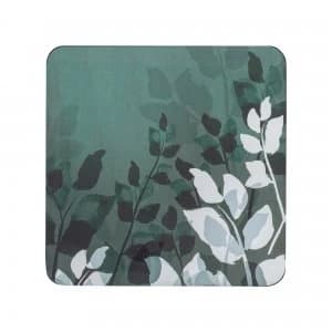 Image of Denby Colours Green Foliage Coasters Set Of 6