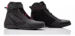 Image of RST Frontier Ladies Motorcycle Shoes, black-red, Size 36 for Women, black-red, Size 36 for Women