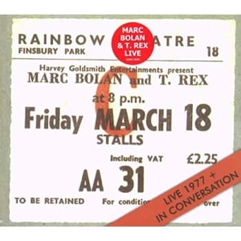 Image of Bolan, Marc - Live 1977 and in Conversation CD