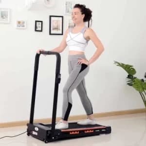 Image of Folding Motorised Treadmill, black