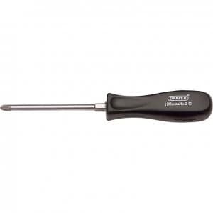Image of Draper Mechanics Pozi Screwdriver PZ2 100mm