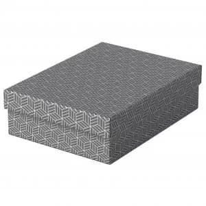 Image of Storage Box Home Size M Low 3Pcs Grey