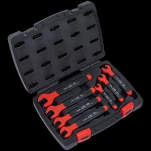 Image of Sealey 7 Piece VDE Insulated Spanner Set