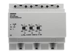 Image of Siemens 7KT12, Straight Through Current Transformer,, 13mm diameter, 60A Input, 5 A Output, 60:5