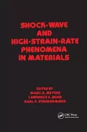 Image of Shock Wave and High-Strain-Rate Phenomena in Materials